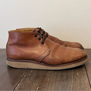 Red Wing 595 Brown Leather Chukka Boots Mens 9.5 B